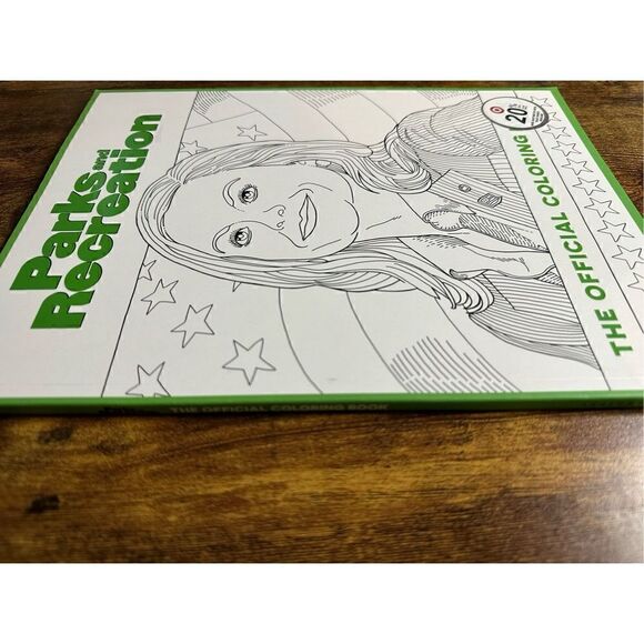 Parks and Recreation: The Official Coloring Book: Coloring Books for Adults New - Picture 2 of 5